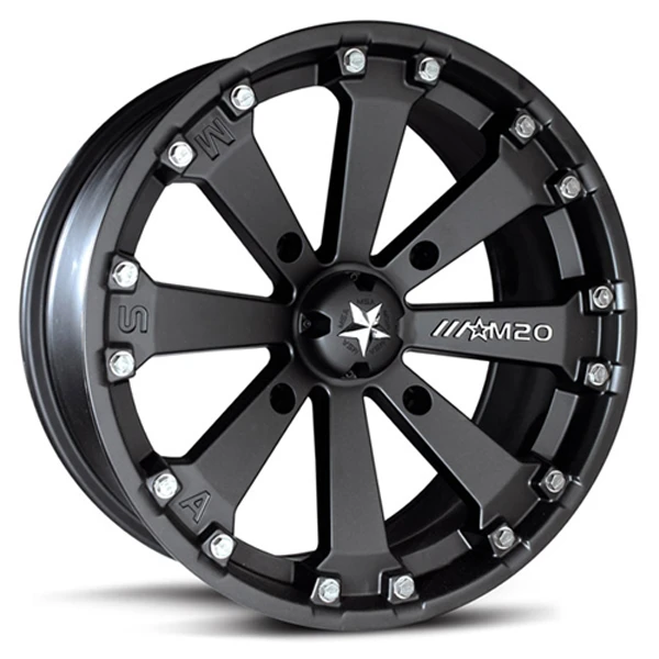 MSA Kore 14x7 4/115 F/R Wheel - Flat Black (+0 Offset 3.5/3.5) 3 MSA Kore 14x7 4/115 F/R Wheel - Flat Black (+0 Offset 3.5/3.5)