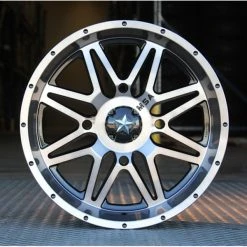 MSA M26 Vibe 14x7, 4/156 - Dark Tint - 0mm Offset