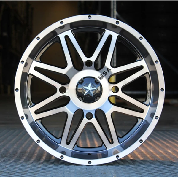 MSA M26 Vibe 14x7, 4/156 - Dark Tint - 0mm Offset 3 MSA M26 Vibe 14x7, 4/156 - Dark Tint - 0mm Offset