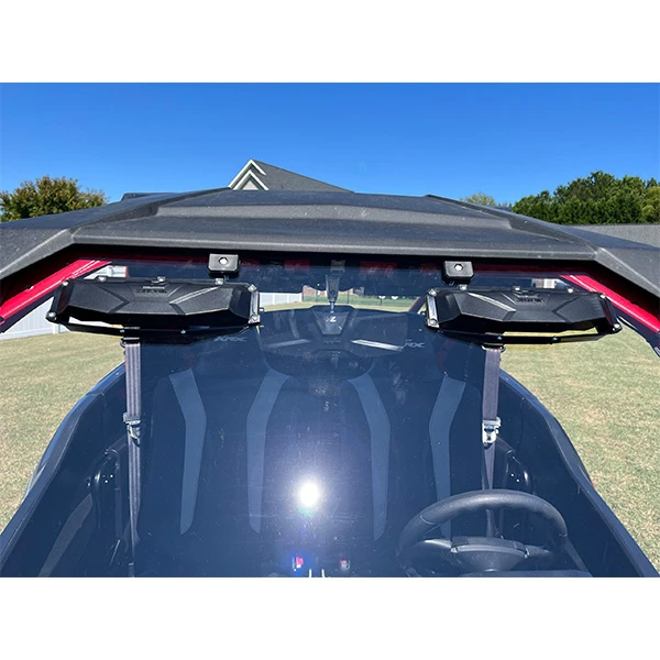 Seizmik Windshield Versa-Vent (Hard Coated Poly) Kawasaki KRX 1000 4 Seizmik Windshield Versa-Vent (Hard Coated Poly) Kawasaki KRX 1000 - Image 2