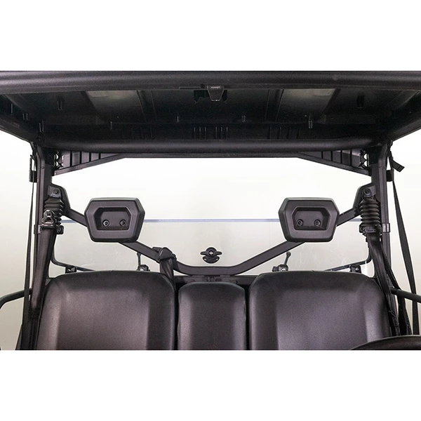 Seizmik UV Resistant Polycarbonate Rear Folding Windshield For Can-Am Defender 3 Seizmik UV Resistant Polycarbonate Rear Folding Windshield For Can-Am Defender