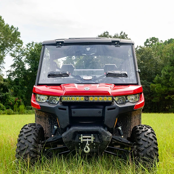 Seizmik Flip-Up Versa-Vent Windshield For The Can-Am Defender - Scratch-Res-Poly 4 Seizmik Flip-Up Versa-Vent Windshield For The Can-Am Defender - Scratch-Res-Poly - Image 2