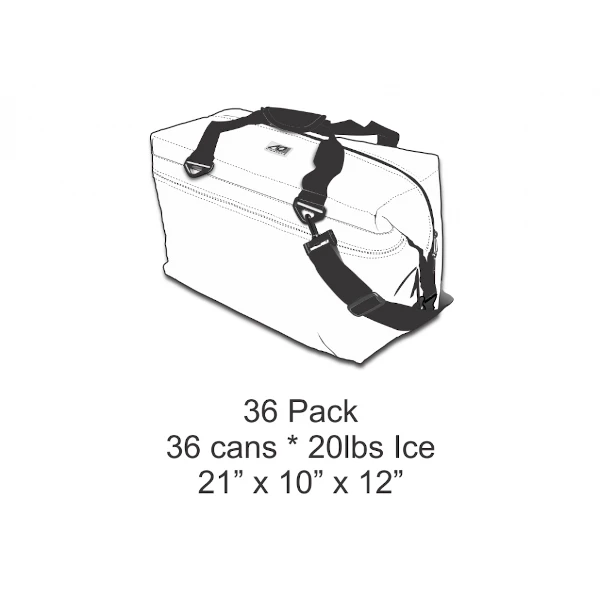 AO Coolers 36 Pack Silver Carbon Series Cooler 3 AO Coolers 36 Pack Silver Carbon Series Cooler