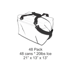 AO Coolers 48 Pack Silver Carbon Series Cooler