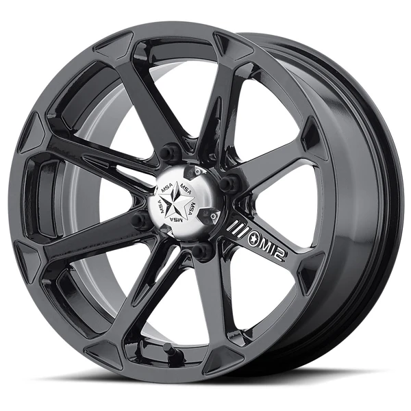 MSA Diesel Black Wheel 18X7 3 MSA Diesel Black Wheel 18X7