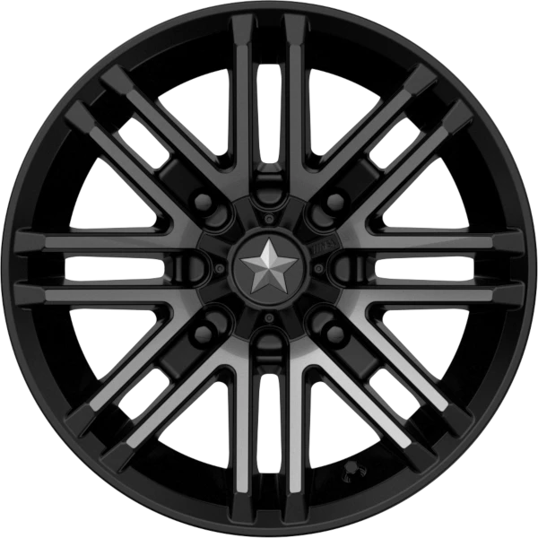 M40 Rogue 16x7 Satin Black With Titanium Tint +10MM 4/137 3 M40 Rogue 16x7 Satin Black With Titanium Tint +10MM 4/137