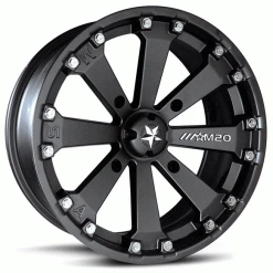 MSA KORE 14x7, 4/110 (-53MM) Rear/Wide Offset Flat Black