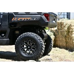 M42 Bounty 14x7 4/156 10mm Satin Black Milled -ITP tire-shop MA 4204756 4 L