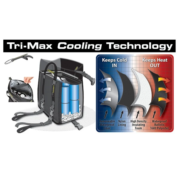 Nelson-Rigg 12 Pack Black Soft Cooler Bag 4 Nelson-Rigg 12 Pack Black Soft Cooler Bag - Image 2