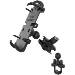 RAM Quick-Grip XL Phone Mount With Handlebar U-Bolt Base