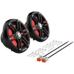 Rockford Fosgate M2 6.5 Inch Color Optix Marine 2-Way Speakers - Black 11 Rockford Fosgate M2 6.5 Inch Color Optix Marine 2-Way Speakers - Black -ITP tire-shop RF M2 65B 6 L