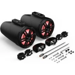 Rockford Fosgate M2 8 Inch Color Optix 2-Way Horn Wake Tower Speakers - Black 11 Rockford Fosgate M2 8 Inch Color Optix 2-Way Horn Wake Tower Speakers - Black -ITP tire-shop RF M2WL 8HB 6 L