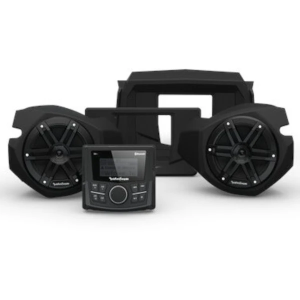 Rockford Fosgate Polaris RZR Stage 2 Kit - Without Ride Command 3 Rockford Fosgate Polaris RZR Stage 2 Kit - Without Ride Command