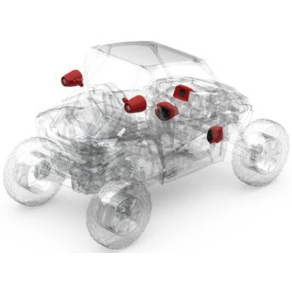 Rockford Fosgate Polaris RZR Stage 2 Kit - Without Ride Command 5 Rockford Fosgate Polaris RZR Stage 2 Kit - Without Ride Command - Image 3