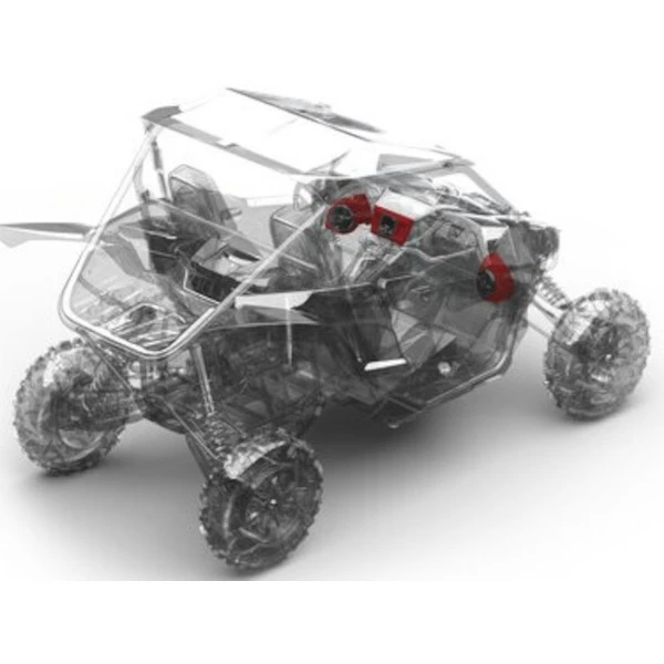 Rockford Fosgate Stage 2 Kit For Yamaha YXZ 6 Rockford Fosgate Stage 2 Kit For Yamaha YXZ - Image 4