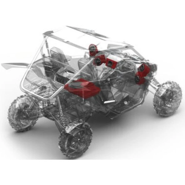 Rockford Fosgate Stage 5 Kit For Yamaha YXZ 5 Rockford Fosgate Stage 5 Kit For Yamaha YXZ - Image 3