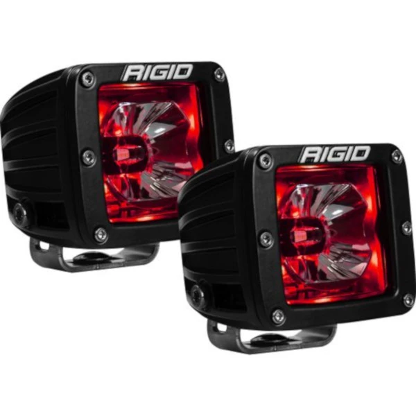 Rigid Radiance Pod Light Pair Red 3 Rigid Radiance Pod Light Pair Red