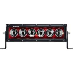 Rigid Radiance Plus 10'' Light Bar Red