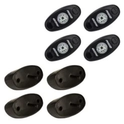 Rigid Rock Light Red- 4 Pack