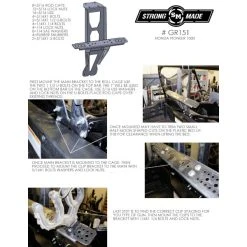 Pioneer 1000 Cage Mounted Gun Rack