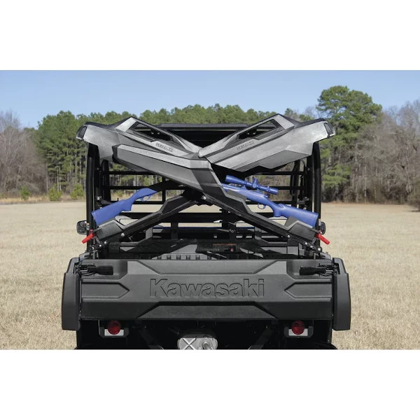 Seizmik Armory X Rack; Black; Pioneer 1000/Pro Mule/Defender Or 51.5-55.5 Inch Beds 3 Seizmik Armory X Rack; Black; Pioneer 1000/Pro Mule/Defender Or 51.5-55.5 Inch Beds