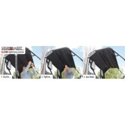 Seizmik Soft Rear Windshield & Soft Top Kit- Polaris Full Size Round Tube Ranger 11 Seizmik Soft Rear Windshield & Soft Top Kit- Polaris Full Size Round Tube Ranger -ITP tire-shop SZK 18044 6 L