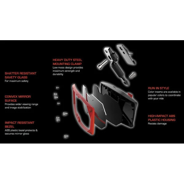 Seizmik Halo-R Mirror 1.625 Clamp 11 Seizmik Halo-R Mirror 1.625 Clamp - Image 9