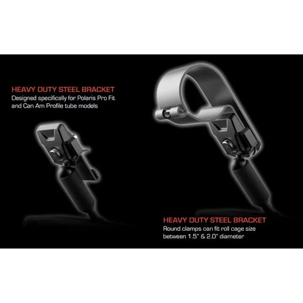 Seizmik Halo-R Mirror 1.625 Clamp 9 Seizmik Halo-R Mirror 1.625 Clamp - Image 7