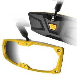 Seizmik Halo-R Rear View Mirror Bezel/Cap Kit - Yellow