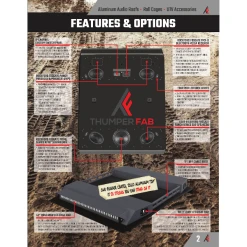 Thumper Fab Ranger 900/1000 Crew - Speaker Top W/ Sub - Full Light System 18 Thumper Fab Ranger 900/1000 Crew - Speaker Top W/ Sub - Full Light System -ITP tire-shop TF RGRC1000 L3 9 L