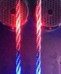 Millar Twisted Extreme LED Light Whip Pair