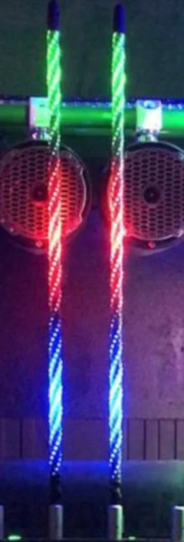 Millar Twisted Extreme LED Light Whip Pair 3 Millar Twisted Extreme LED Light Whip Pair